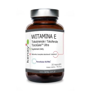 KENAY Vitamin E – tokotrienoler och tokoferoler – TocoGaia Ultra (30 kapslar) – Viking Supplements