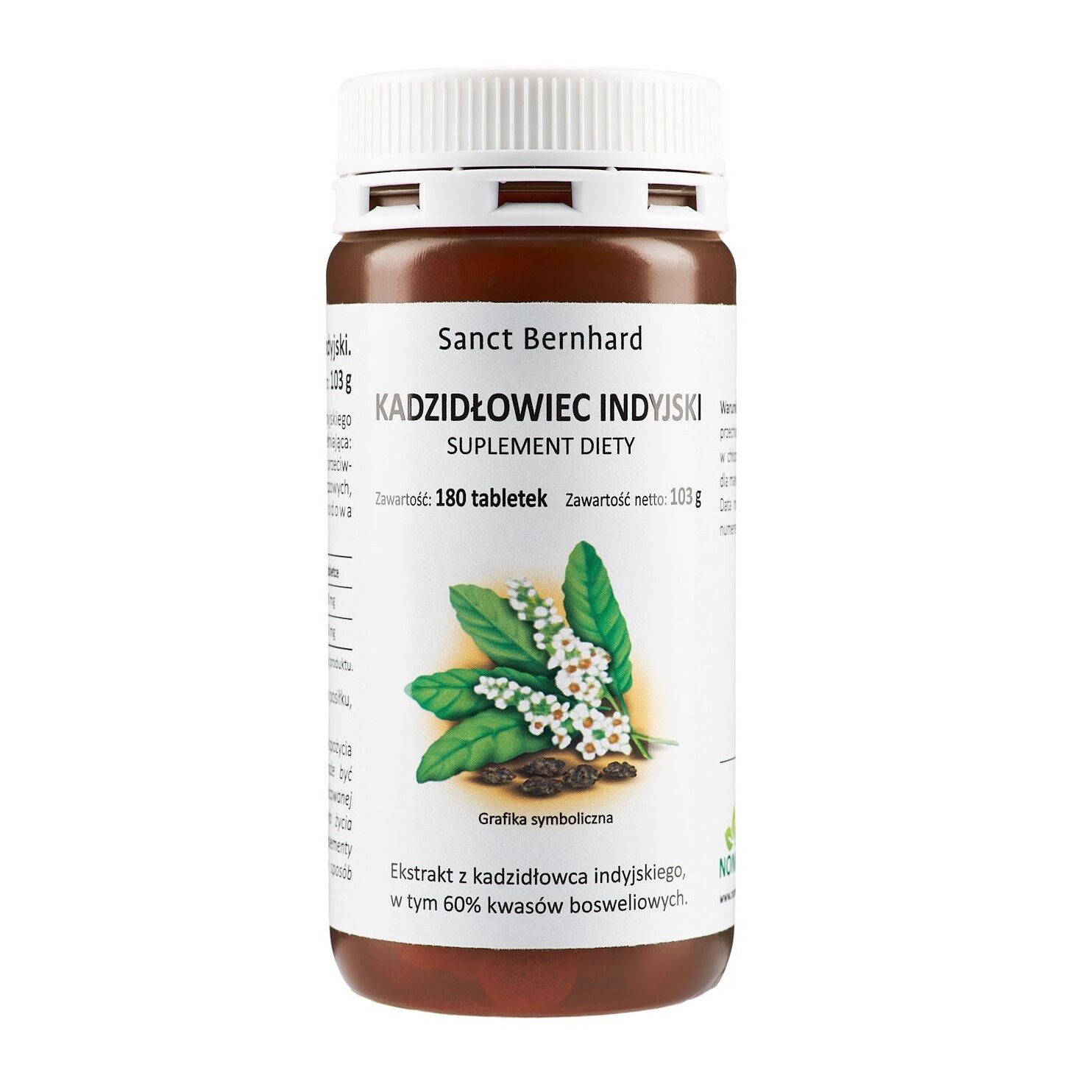 KRAUTERHAUS SANCT BERNHARD Boswellia serrata (180 tabletter) – Viking Supplements