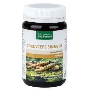 KRAUTERHAUS SANCT BERNHARD Cordyceps-svampextrakt – Cordyceps sinensis (90 kapslar) – Viking Supplements
