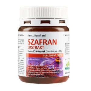 KRAUTERHAUS SANCT BERNHARD Saffran-nervkapslar (60 kapslar) – Viking Supplements