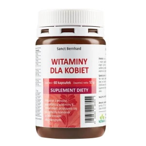 KRAUTERHAUS SANCT BERNHARD Vitaminkapslar för kvinnor (60 kapslar) – Viking Supplements