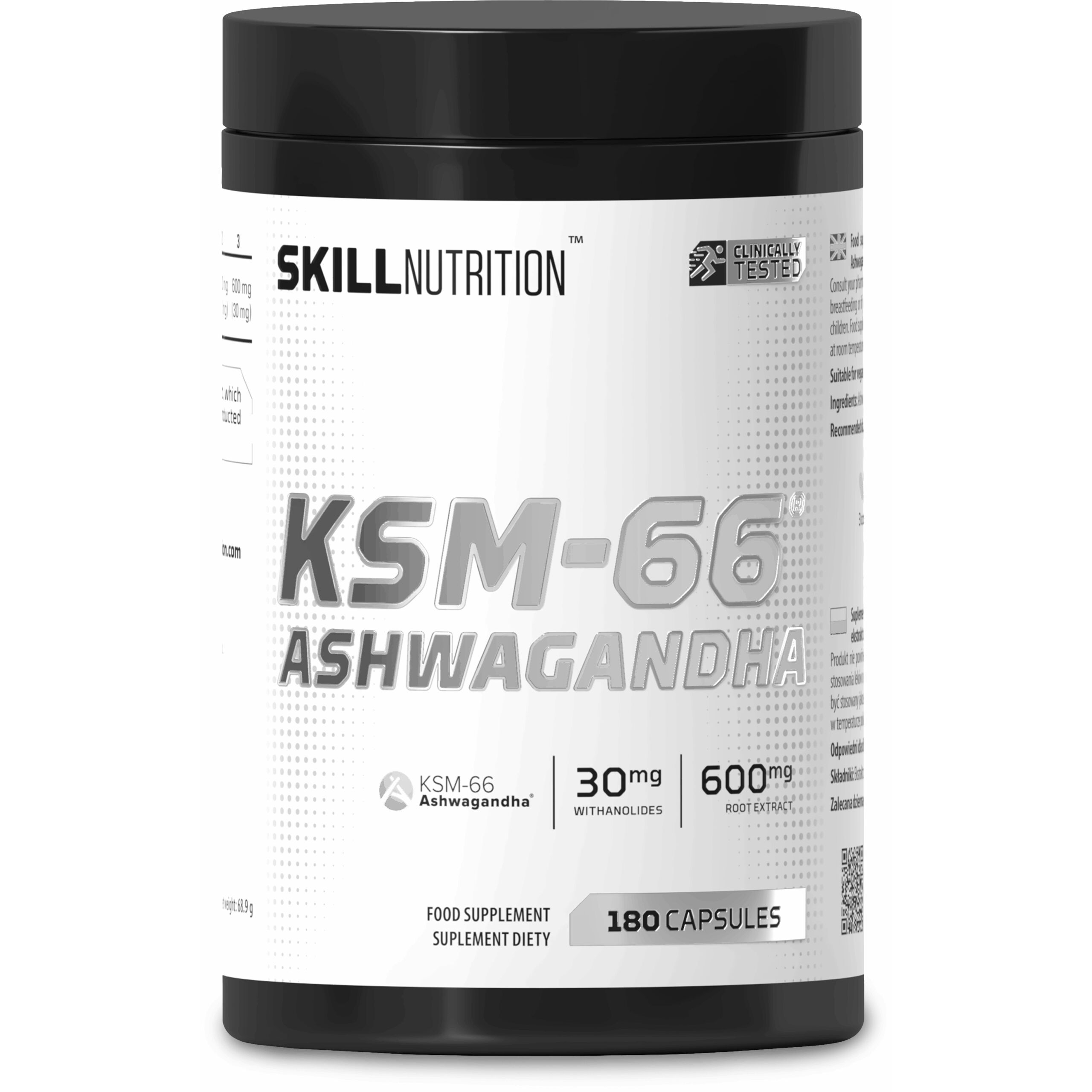 KSM-66 Ashwagandha 180 veganske kapsler