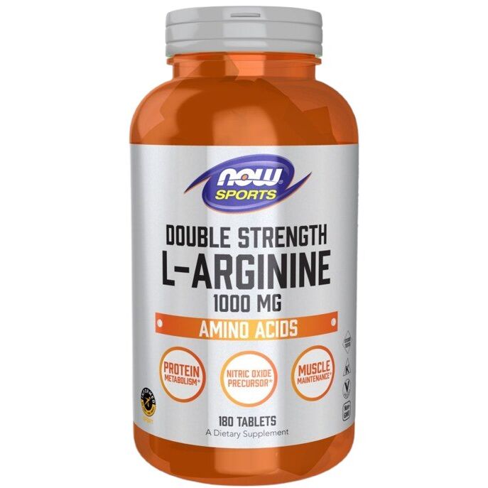 NOW Foods - L-Arginine, 1000mg - 180 tablets
