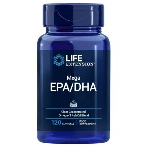 LIFE EXTENSION Mega EPA/DHA EU (120 sgels) - Viking Supplements