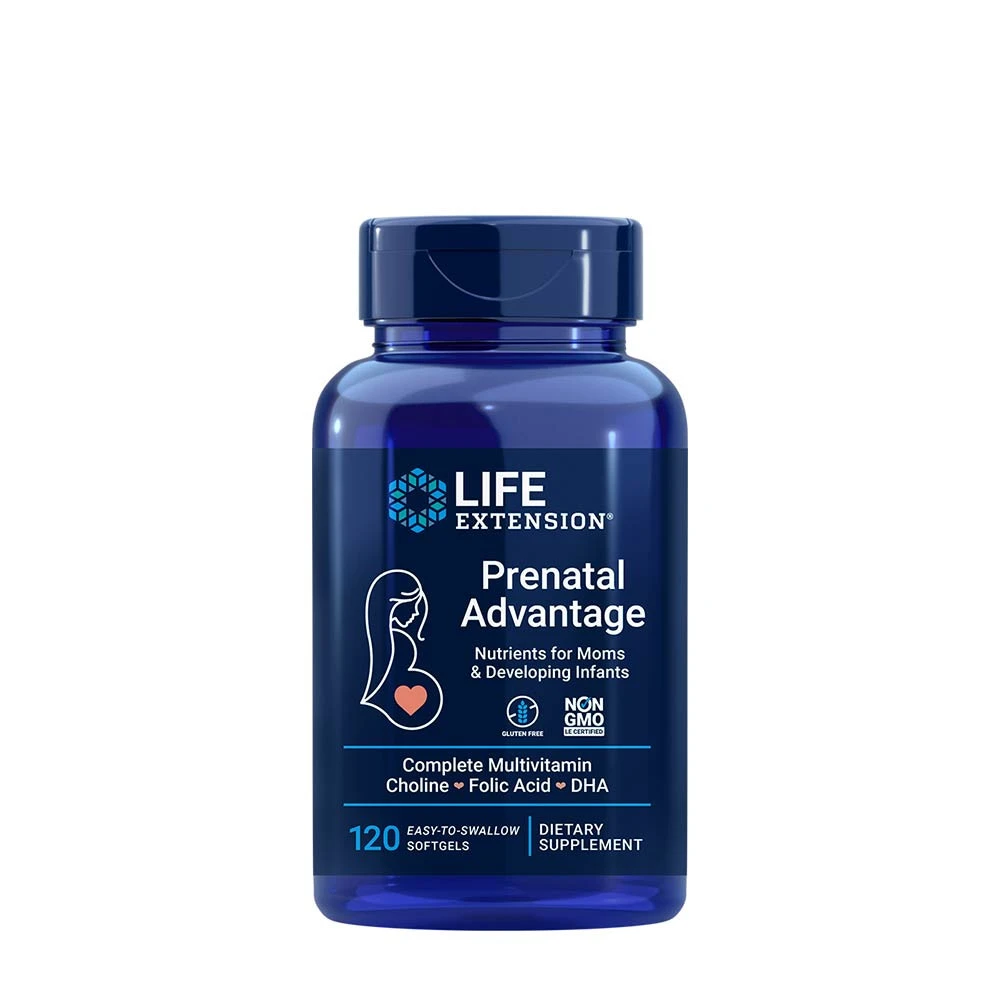 Life Extension – Prenatal Advantage (120 mjuka kapslar) – Viking Supplements