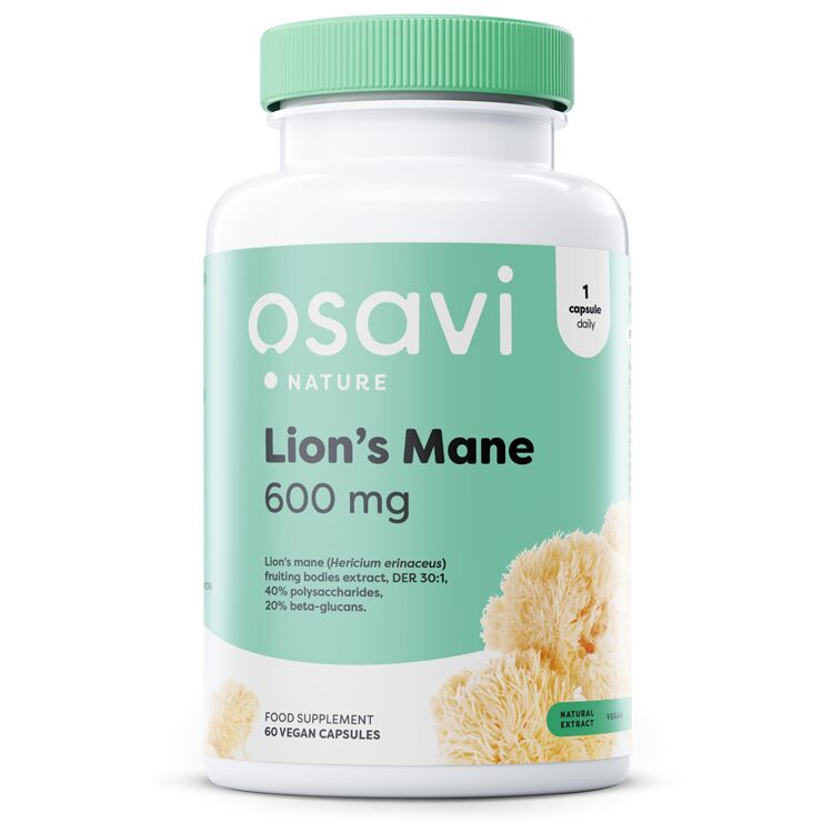 Osavi - Lion's Mane, 600mg - 60 vegan caps