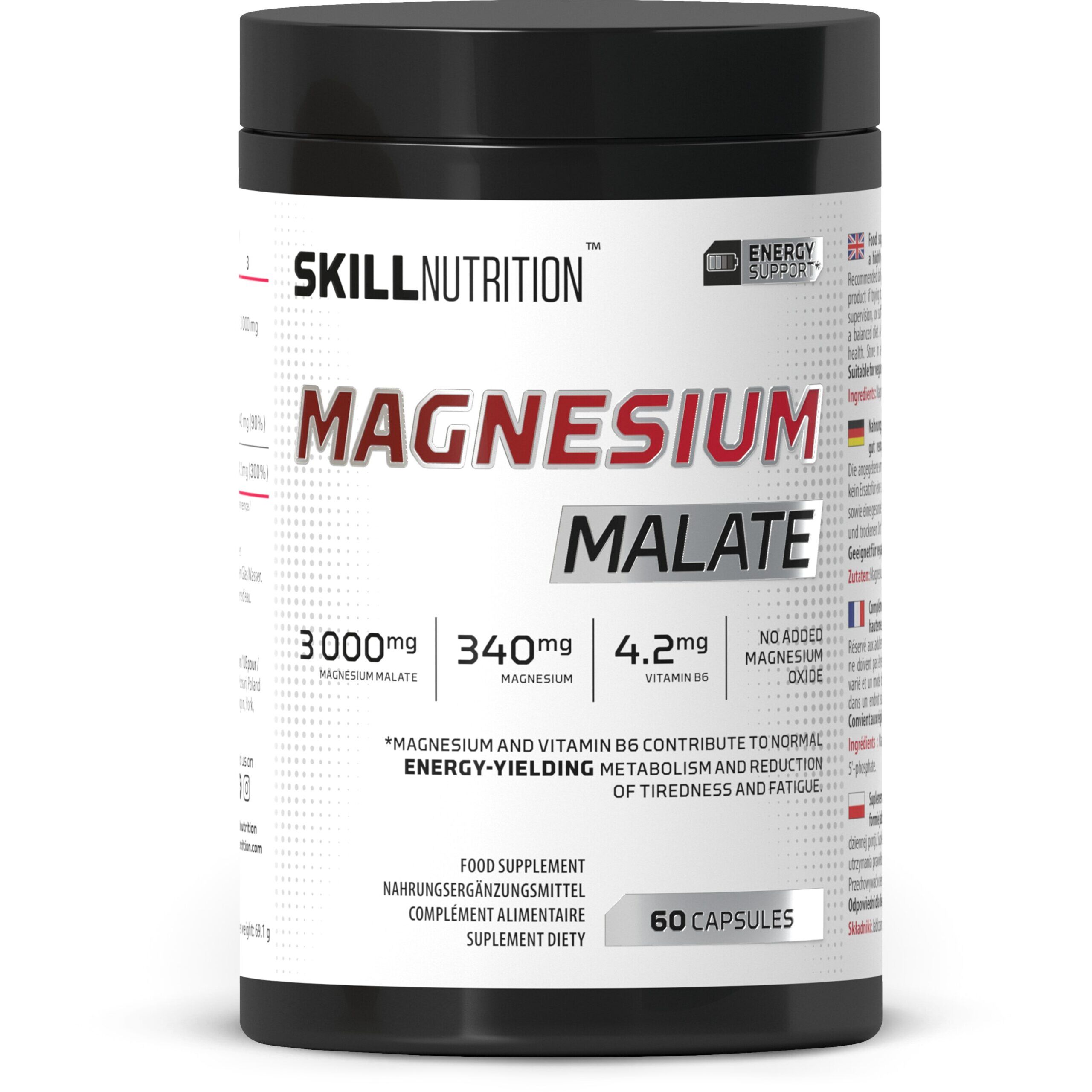 Magnesium Malate - 60 caps - Viking Supplements