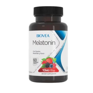 Melatonin 10 mg med smak av blandade bär – Viking Supplements