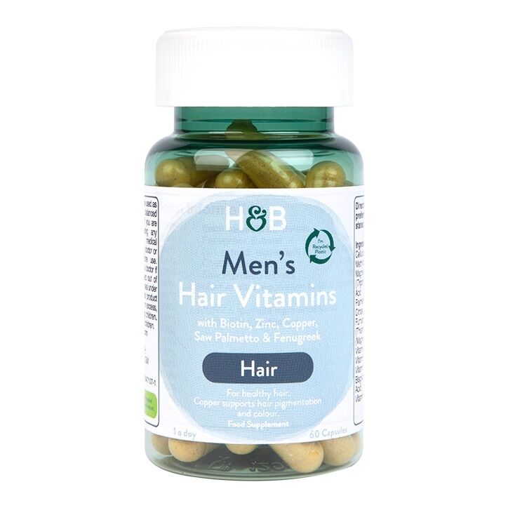 Hårvitaminer för män – 60 kapslar – Viking Supplements