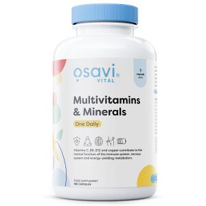 Multivitaminer och mineraler One Daily – 180 kapslar – Viking Supplements