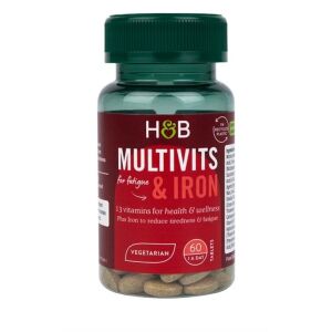 Multivitaminer och järn – 60 tabletter (EAN 5059604689468) – Viking Supplements