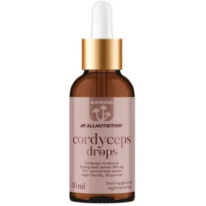 Svampdroppar med cordyceps