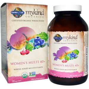 Mykind Multi 40+ för kvinnor – 120 veganska tabletter – Viking Supplements
