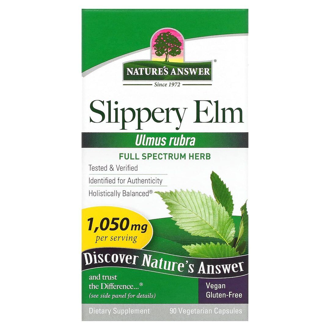 NATURE'S ANSWER Extrakt av rödalm (60 ml / 2 fl. oz.) - Viking Supplements