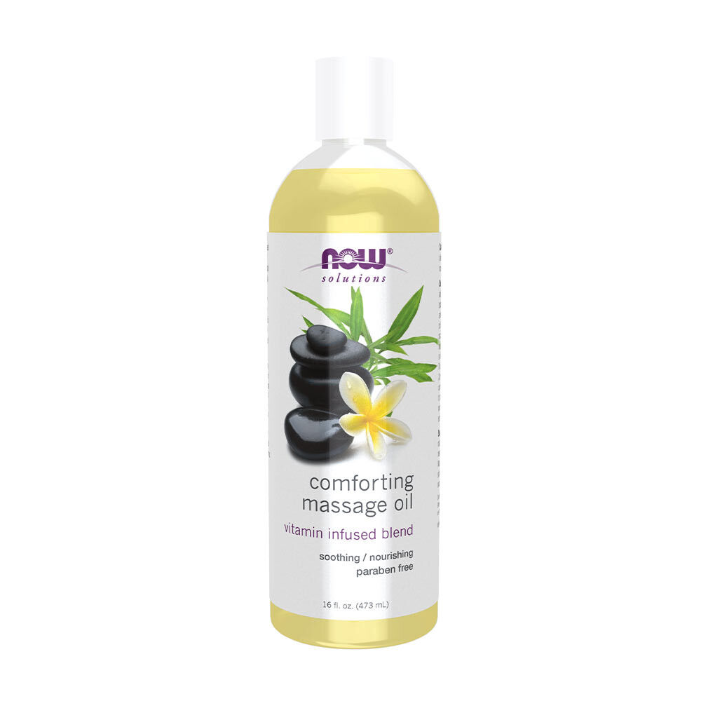 NOW Lugnande massageolja (473 ml) – Viking Supplements