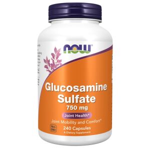 NOW FOODS Glukosaminsulfat 750 mg (240 kapslar) – Viking Supplements