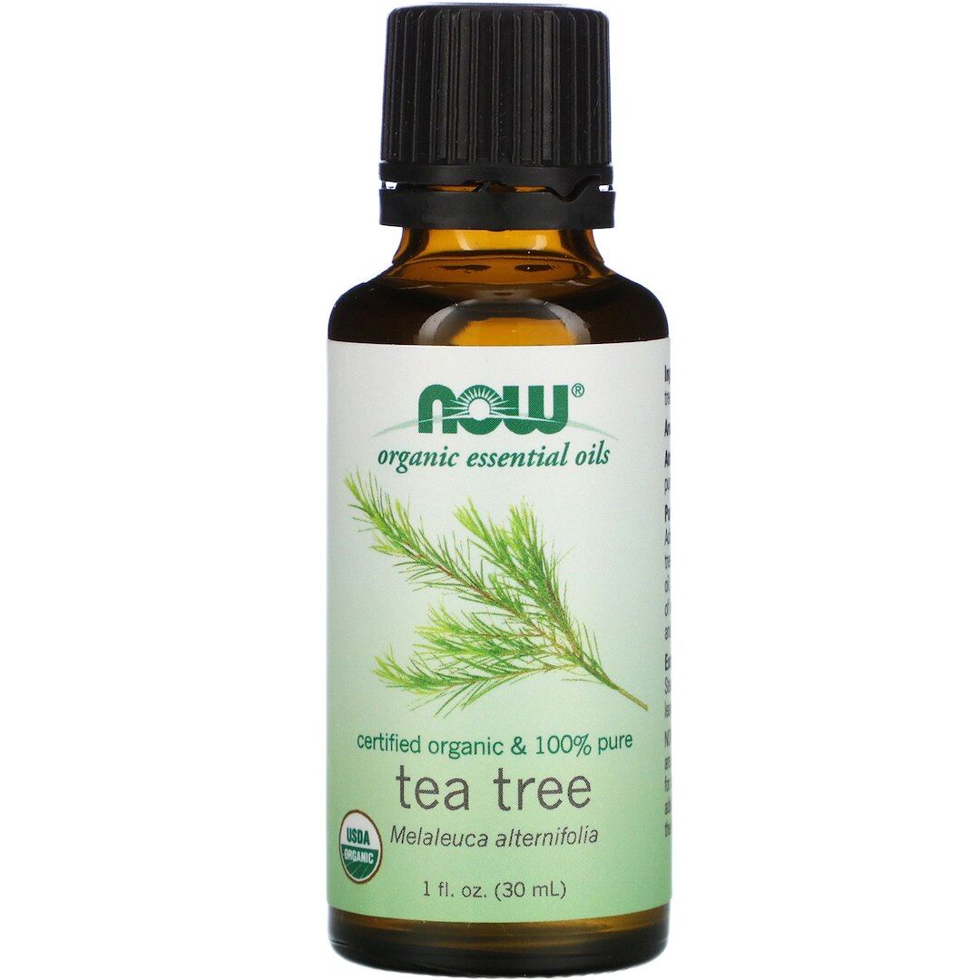 NOW FOODS Ekologisk tea tree-olja (30 ml / 1 fl. oz.) – Viking Supplements