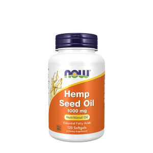 NOW Hampfröolja 1000 mg (120 mjuka kapslar) – Viking Supplements