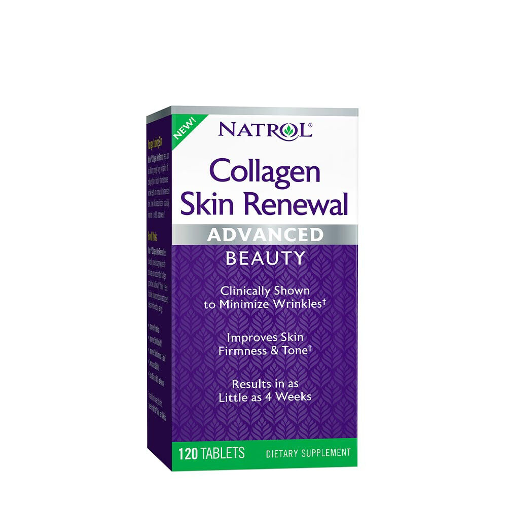 Natrol Collagen Skin Renewal (120 Tablets) - Viking Supplements