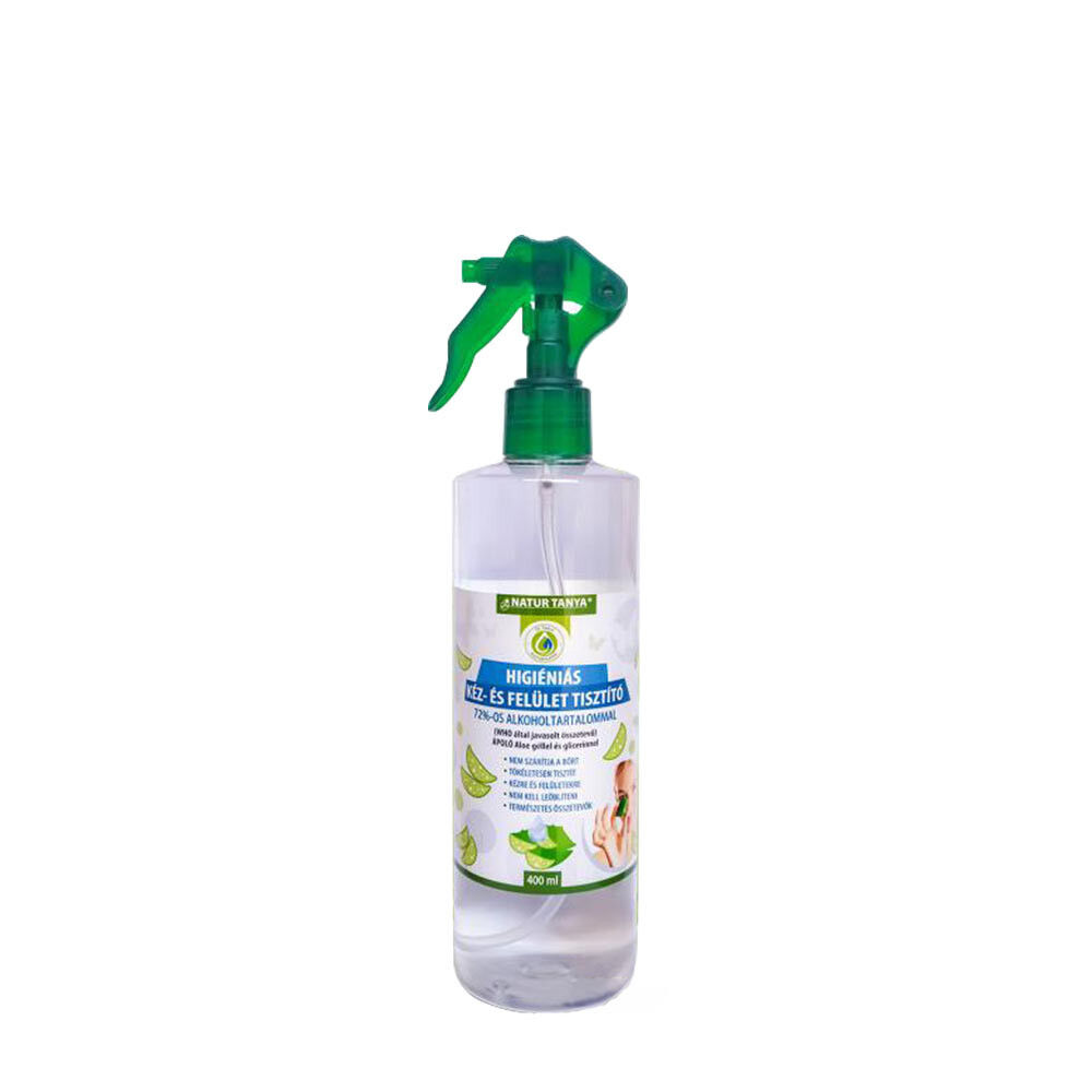 Natur Tanya Hygienic Hand and Surface Cleaner Spray (400 ml) - Viking Supplements