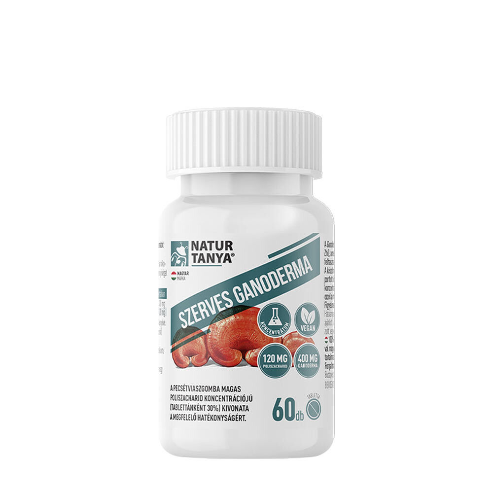 Natur Tanya Ekologisk Ganoderma (60 tabletter) – Viking Supplements