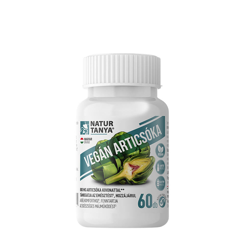Natur Tanya Veganska kronärtskockor (60 kapslar) – Viking Supplements