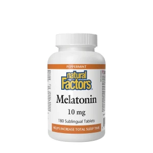 Natural Factors Melatonin 10 mg (180 tabletter)