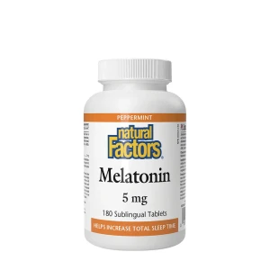 Natural Factors Melatonin 5 mg (180 tabletter)