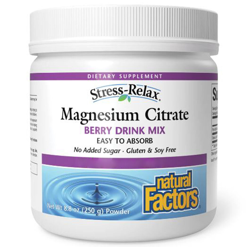 Natural Factors Stress-Relax 250g - Viking Supplements