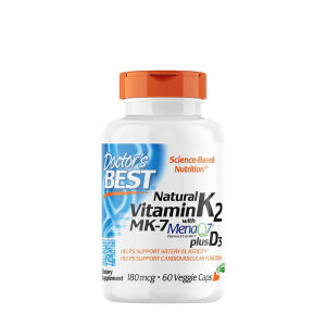 Naturligt vitamin K2 MK7 med MenaQ7 och D3