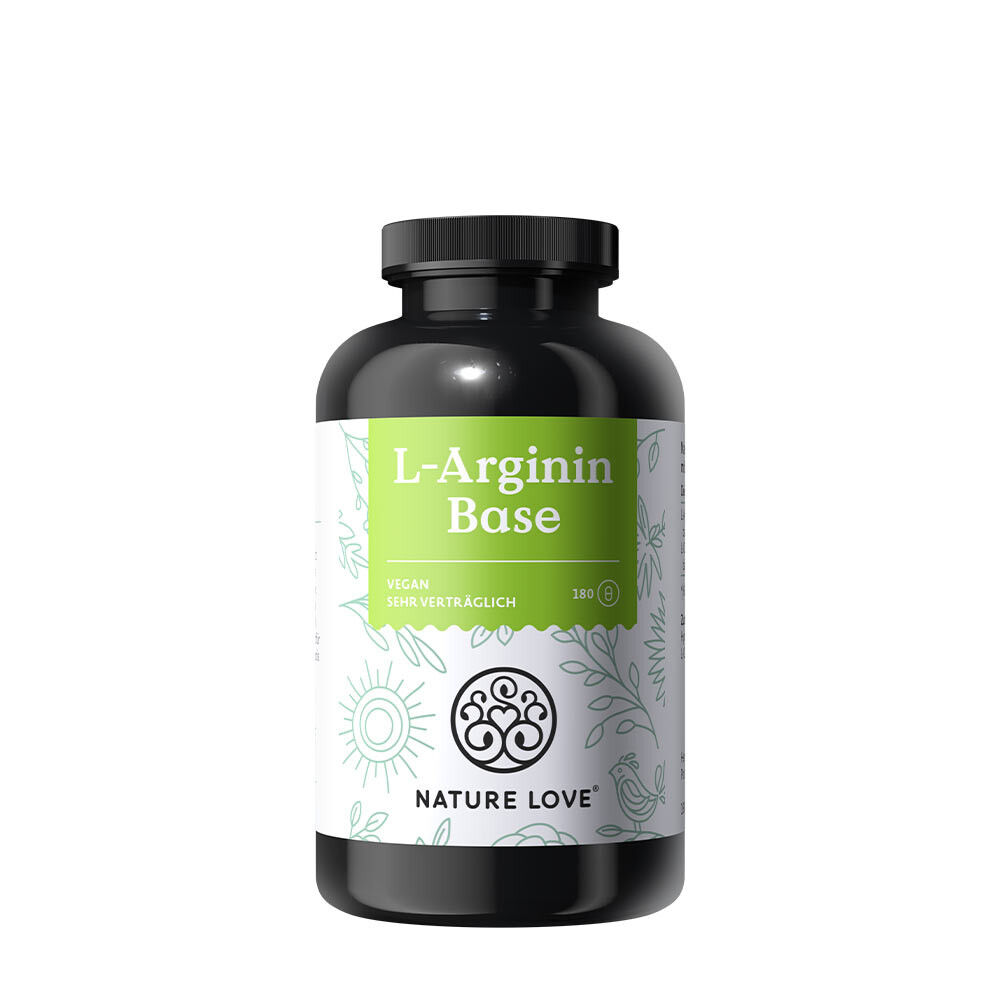 Nature Love L-arginin (basform) (180 kapslar) – Viking Supplements