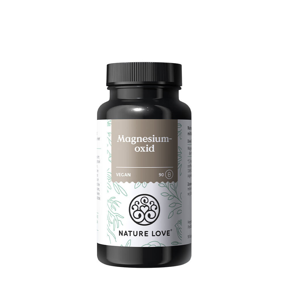 Nature Love Magnesiumoxid (90 kapslar) – Viking Supplements