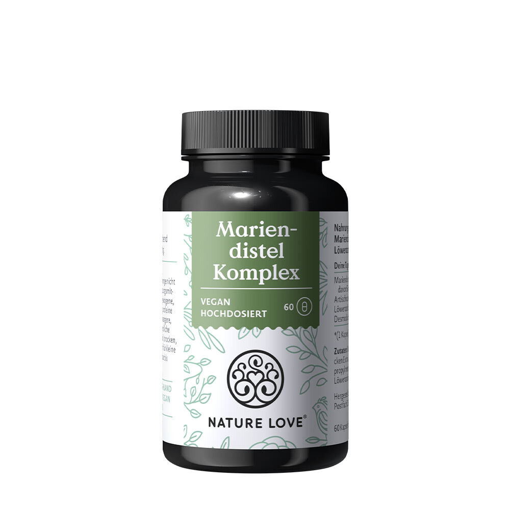 Nature Love Mjölktistelkomplex (60 kapslar) – Viking Supplements