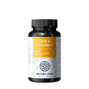 Nature Love Zink & Vitamin C (120 Capsules) - Viking Supplements