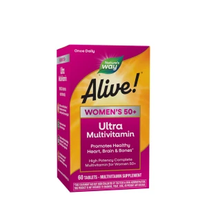 Natures Way Alive!® Ultra Multivitamin för kvinnor över 50 (60 tabletter) – Viking Supplements
