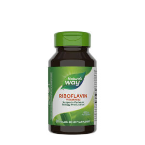 Natures Way Riboflavin Vitamin B2 (30 tabletter) – Viking Supplements
