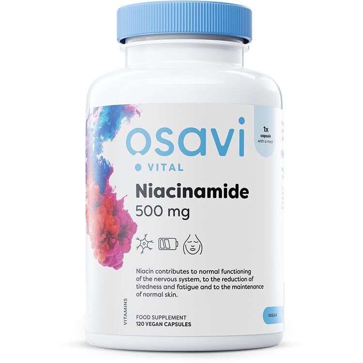 Osavi - Niacinamide, 500mg - 120 vegan caps