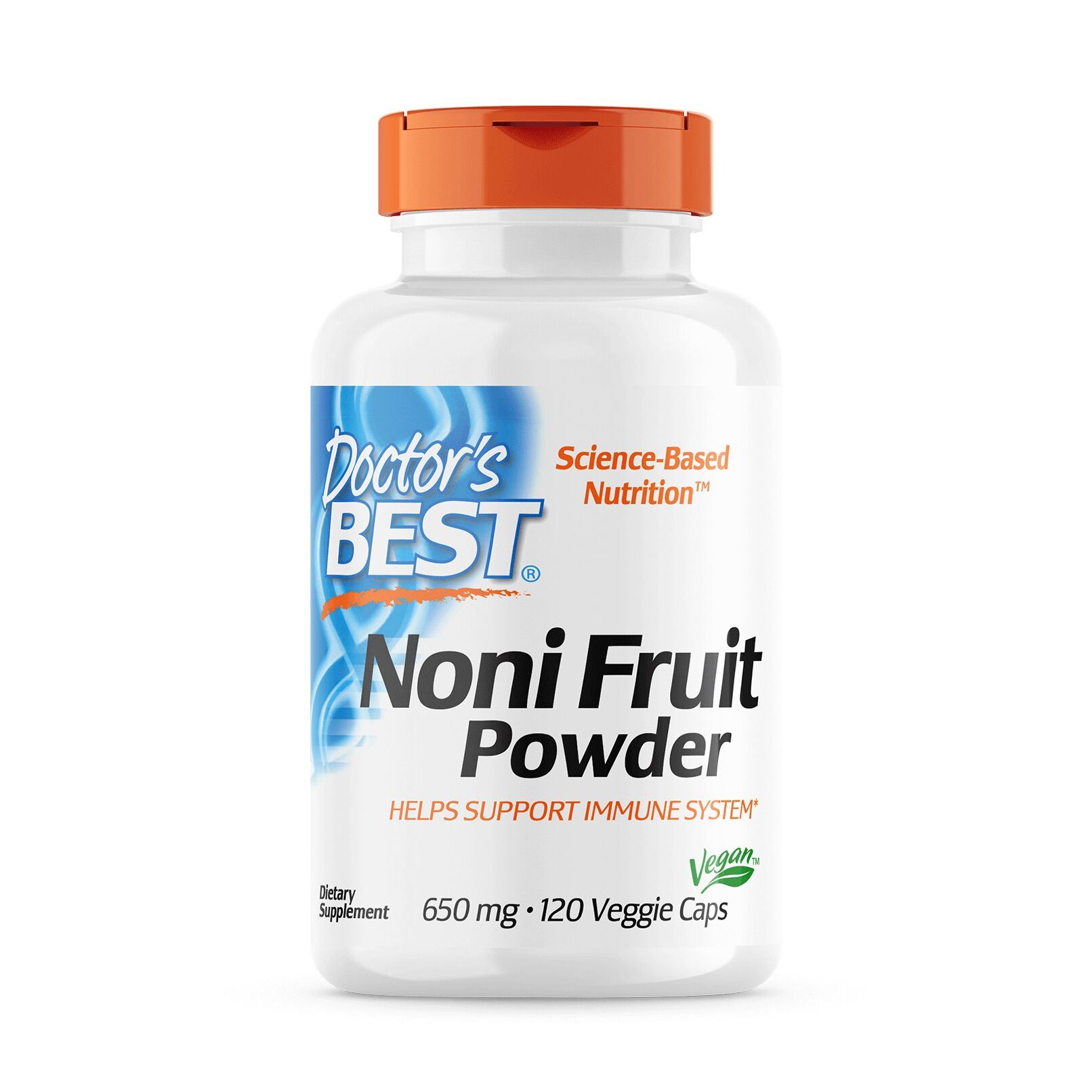 Doctor's Best - Noni Fruit Powder 1300 mg - 120 vcaps