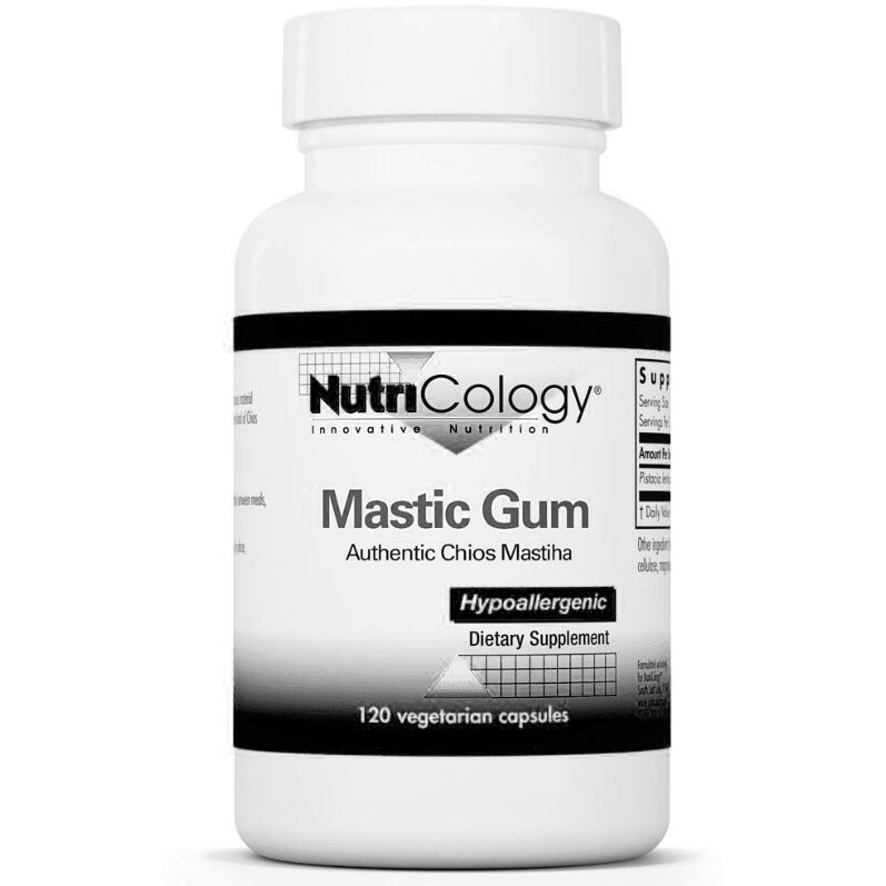 Nutricology Mastic Gum 120 vegetabiliska kapslar – Viking Supplements