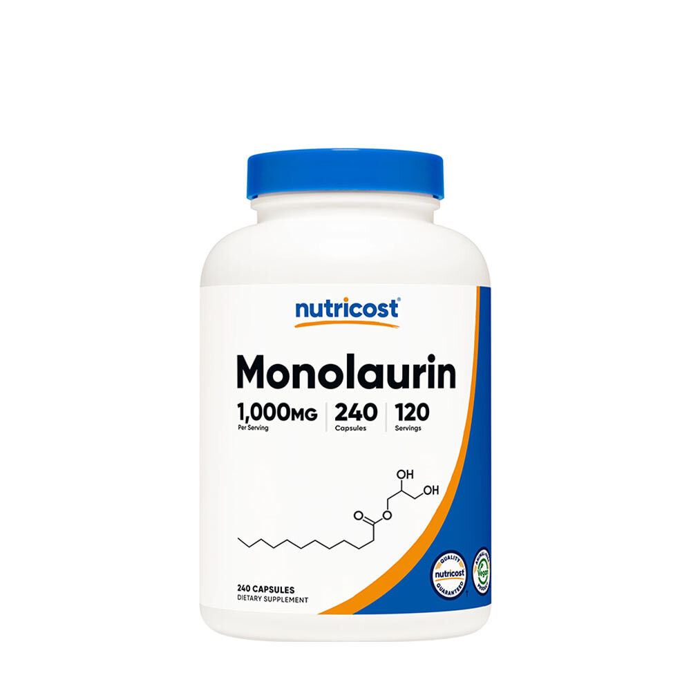 Nutricost Monolaurin-kapslar (240 kapslar) – Viking Supplements