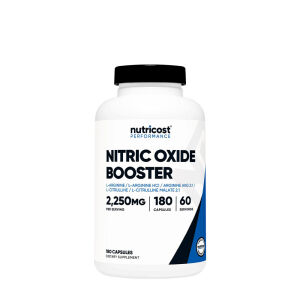 Nutricost Nitric Oxide Booster 750 mg (180 kapslar) – Viking Supplements