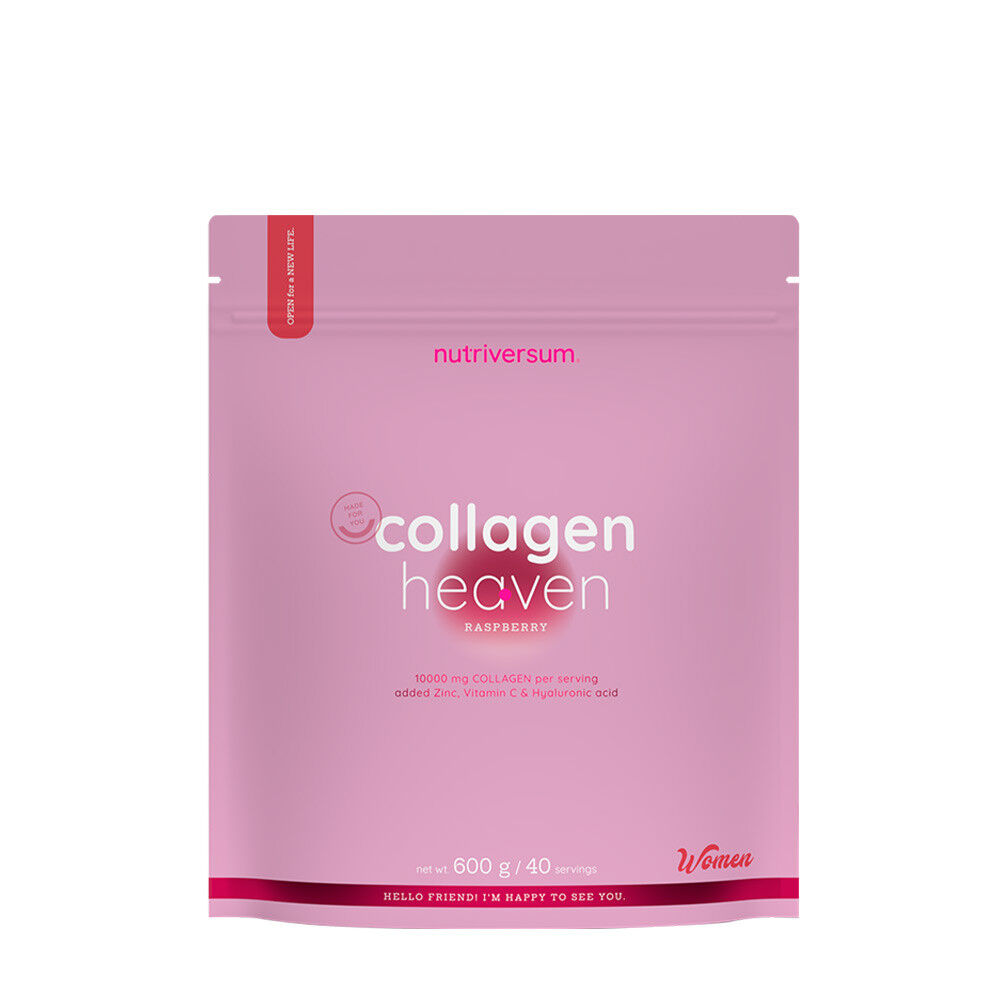 Nutriversum - Collagen Heaven 600 g, Hindbær