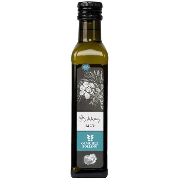 OLMUHLE SOLLING Bio MCT-kokosolie (250 ml / 8,5 fl. oz.)