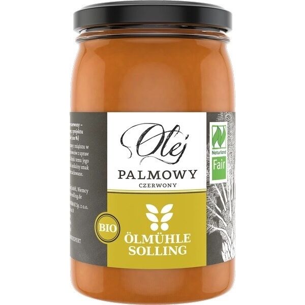 OLMUHLE SOLLING Bio rød palmeolie (250 ml / 8,5 fl. oz.)