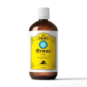 ORMUS ORME Gold - Pierwiastki życia 90%  Złoto Srebro  Platyna Rod Chrom (100 ml) - Viking Supplements