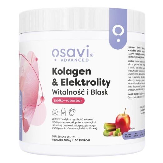 OSAVI Kollagen och elektrolyter – Vitalitet och utstrålning