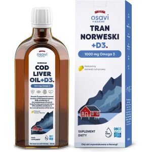OSAVI norsk torskleverolja +D3
