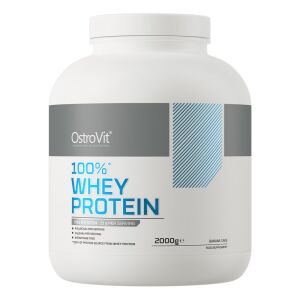OSTROVIT 100% Vassleprotein banankaka (2000 g) – Viking Supplements