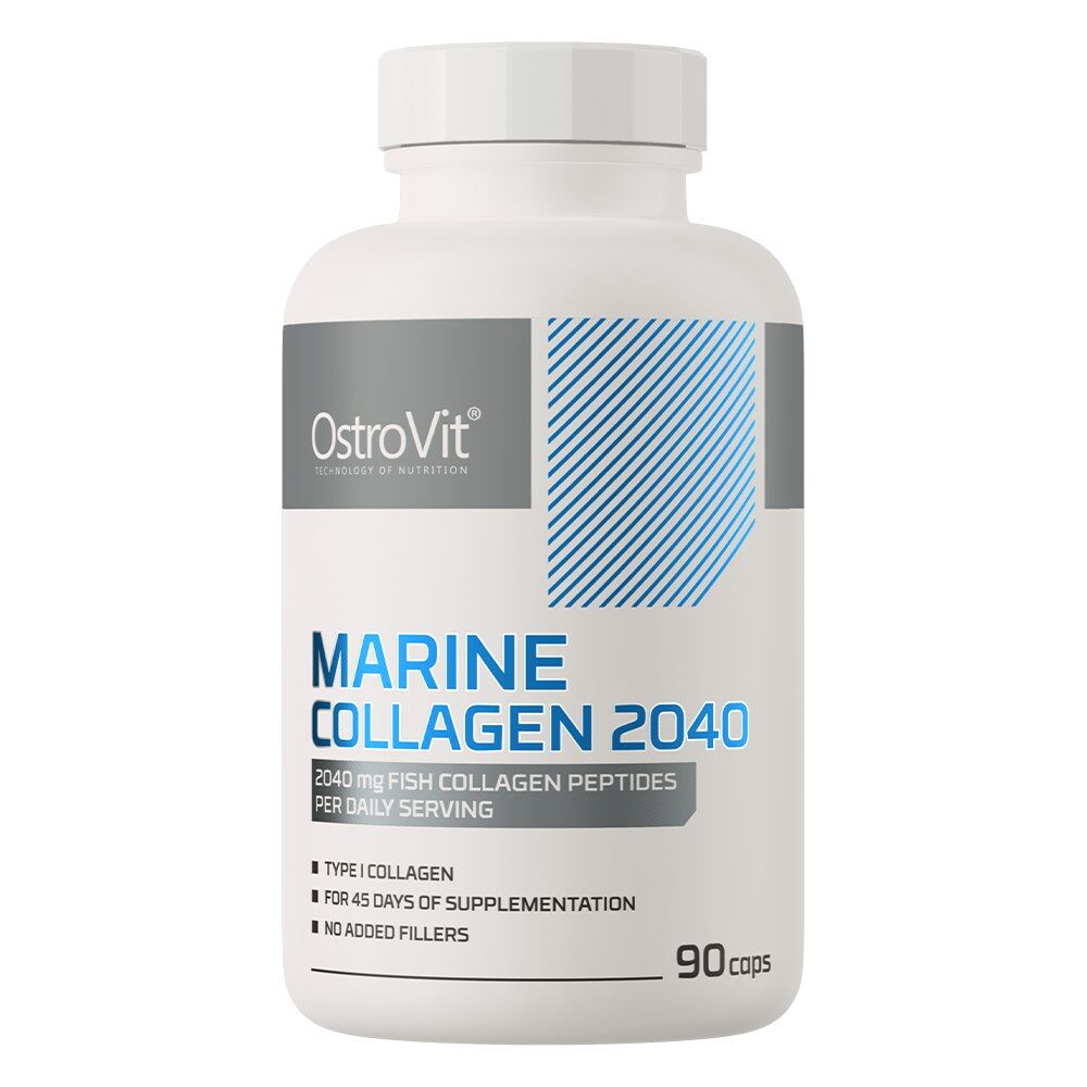 Ostrovit - Marine Collagen 2040 mg, 90 kapsler