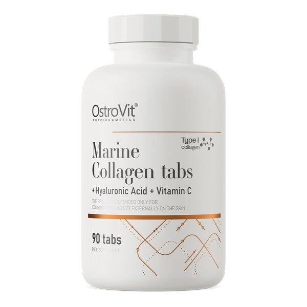 OSTROVIT Marint kollagen + hyaluronsyra + C-vitamin (90 tabletter) – Viking Supplements